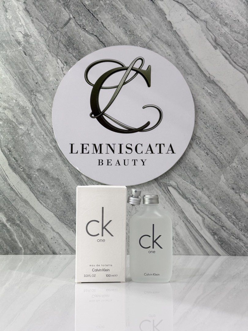 CK One EDT 100ml (Category: Fragrance & Deodorants) located in Taguig. Submitted by lcbeauty_ (Listing ID 1461423423, Image 1). Description: CK One EDT 100ml 🏷️₱1,250 READING IS ESSENTIAL: * This is our new Carousell account — officially Lemniscata Beauty (@lemniscatabeauty), a trusted seller with 4+ years and 100+ reviews. * Last price posted already * Law ballers will not be entertained * Guaranteed original, money back if proven fake * IG: @l