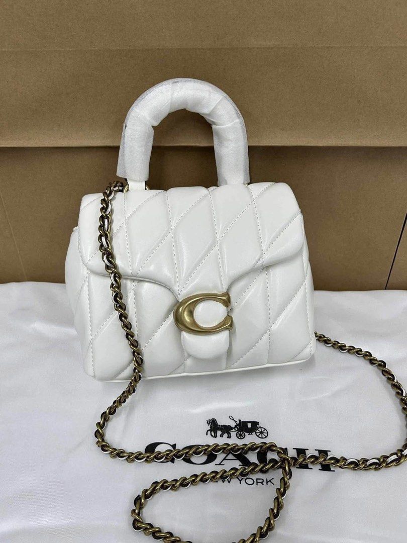 Coach Tabby Quilted Top Handle (Category: Cross-body Bags) located in Binan City. Submitted by pinkykeenshop (Listing ID 1461522264, Image 1). Description: .