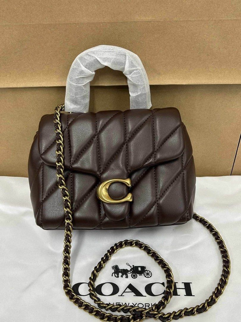 Coach Tabby Quilted Top Handle (Category: Cross-body Bags) located in Binan City. Submitted by pinkykeenshop (Listing ID 1461522379, Image 1). Description: .