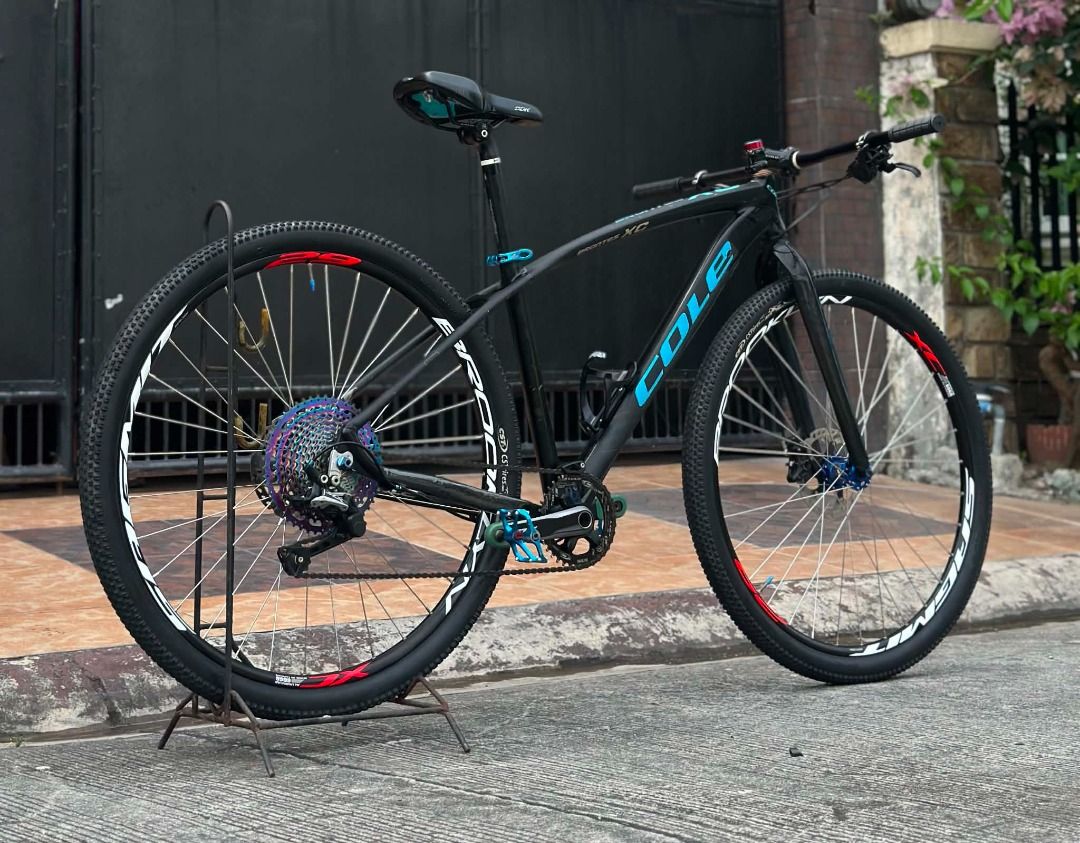 Cole Bronted XC Bicycle (Category: Bicycles) located in Caloocan City. Submitted by silentcat.99e1f9 (Listing ID 1461372971, Image 2). Description: Cole Brontes XC Frame (w/bike skin) Mosso Alu M6 Rigid Fork with Qr SLX Groupset Straight M7000 (11 speed Latest Model) Ice Tech Rotors 160mm YBN Ti-Nitride 11 speed Black Chain PRO by Shimano Cockpit - PRO Koryak Handle Bar - PRO Silicone Grips - Sagmit Bar End Cap - Cole Stem - PRO Top Cap - PRO Kor