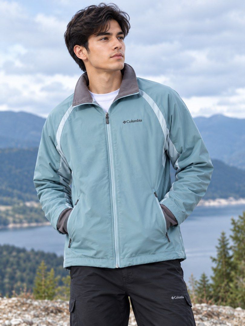 Columbia Omni-Shield/Heat Jacket (Category: Coats, Jackets and Outerwear) located in Las Pinas. Submitted by southstreetdeals (Listing ID 1461522169, Image 1). Description: Columbia Omni-Shield/Omni-Heat Jacket (Authentic/Legit) •Size Medium On Tag •Width 20 - Inches •Length 26 -Inches •Color rate 9.5/10 •Issue None •Like New Condition.