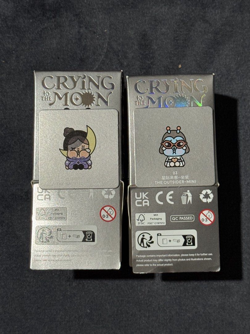 CRYING TO THE MOON - The Half Moon & The Outsider (Category: Storybooks) located in Urdaneta. Submitted by charlesadr08586 (Listing ID 1461480044, Image 1). Description: CRYING TO THE MOON - The Half Moon & The Outsider 350.00 both.