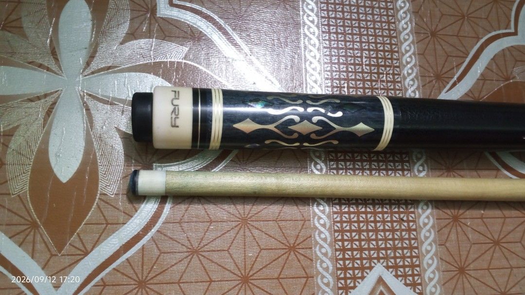 fury cue stick (Category: Billiards and Bowling) located in Manila. Submitted by rlcaps13 (Listing ID 1461550488, Image 3). Description: loc: quiapo manila‼️ kung kasama Yung case add 2h na lng po mop: g cash / meet up near manila pwede pa naman po tawaran rush habang rush papo.