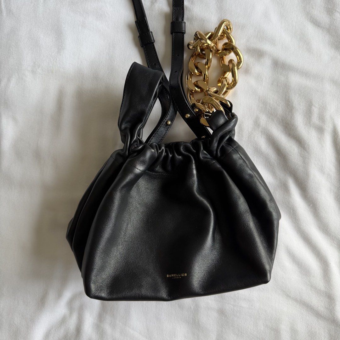 DeMellier Santa Monica Chain (Category: Luxury Bags & Wallets) located in Manila. Submitted by usetheoxfordcomma (Listing ID 1461482858, Image 1). Description: No flaws; used only once Comes with dust bag and cards See last photo for reference .