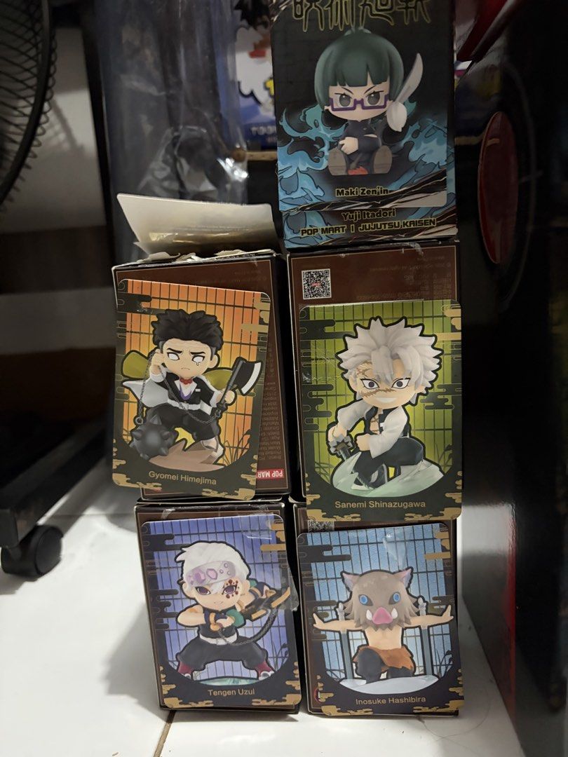 Demon Slayer pop mart (Category: Figurines & Statues) located in Caloocan City. Submitted by jaylynabayon (Listing ID 1461480739, Image 1). Description: .