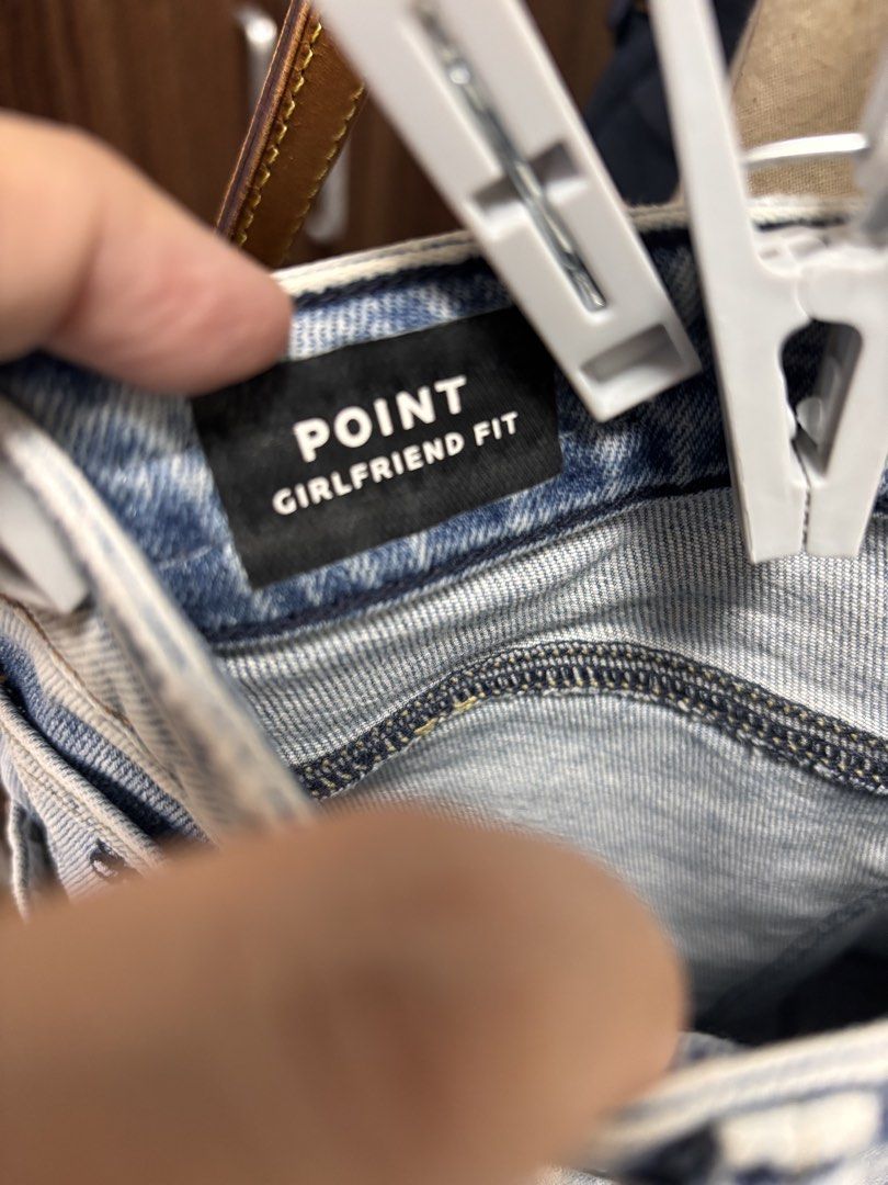 Denham Pants (authentic) (Category: Jeans) located in Quezon City. Submitted by frodo0905 (Listing ID 1461443741, Image 3). Description: Authentic Denham Pants W-24 - Light wash denim - Girlfriend fit - Distressed look with frayed hems - Soft and comfortable fabric - Easy to style for casual, everyday outfits.