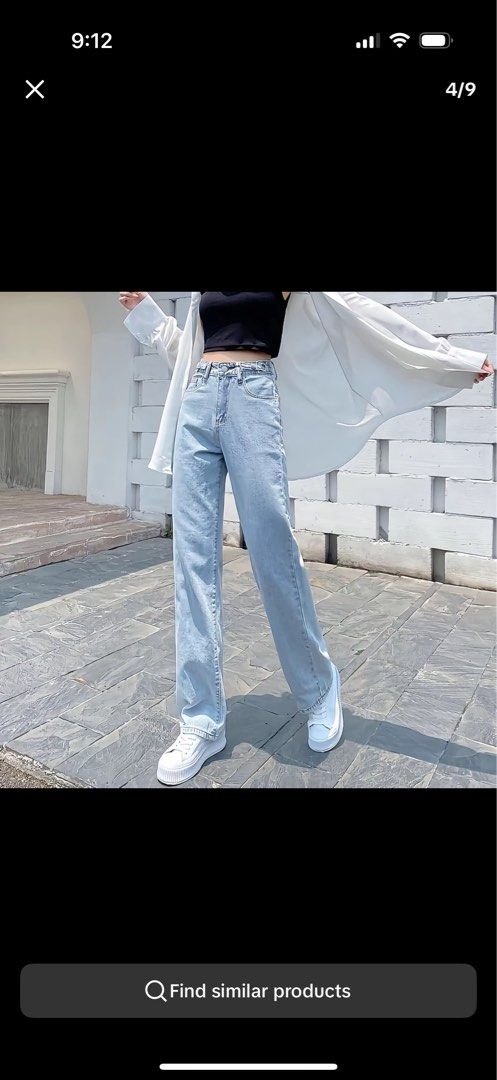 Denim pants for women (Category: Jeans) located in Cavite. Submitted by cbarizo (Listing ID 1461485853, Image 1). Description: Never been used. Nalabhan lang RFS: wrong size.