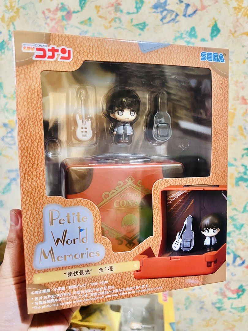 Detective Conan ~Petit World Memories~ (Category: Character Goods) located in Taguig. Submitted by lae.onlineshop (Listing ID 1461382960, Image 2). Description: Detective Conan ~Petit World Memories~ *Mint in Sealed Boxes (Unopened). *Sega Amusement Prize. *THE COLOR MAY SLIGHTLY DIFFER FROM ACTUAL DUE TO LIGHTING AND/OR SCREEN RESOLUTION. Release date: June 2026 OPEN FOR TAKE ALL‼️ PER ITEM: 1,875.00 1. Morofushi Kagemitsu Size: Approx. 10 x 4.5