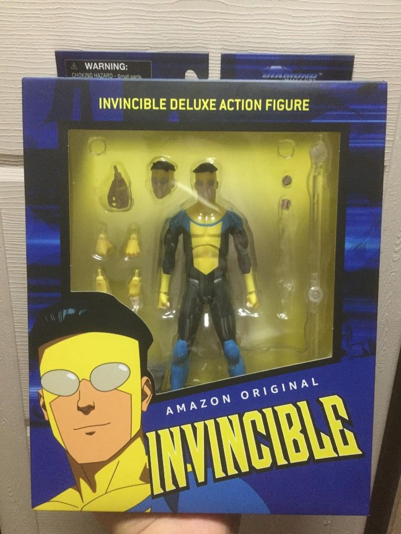 Diamond Select Invincible Figure (Category: Figurines & Statues) located in Leyte. Submitted by bert_sanopsky (Listing ID 1461338462, Image 1). Description: -php2400 - sealed, dented box - SF included n sa price (LBC Small KB) - Leyte Loc - LAST PRICE POSTED .