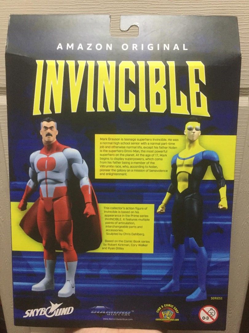 Diamond Select Invincible Figure (Category: Figurines & Statues) located in Leyte. Submitted by bert_sanopsky (Listing ID 1461338462, Image 3). Description: -php2400 - sealed, dented box - SF included n sa price (LBC Small KB) - Leyte Loc - LAST PRICE POSTED .