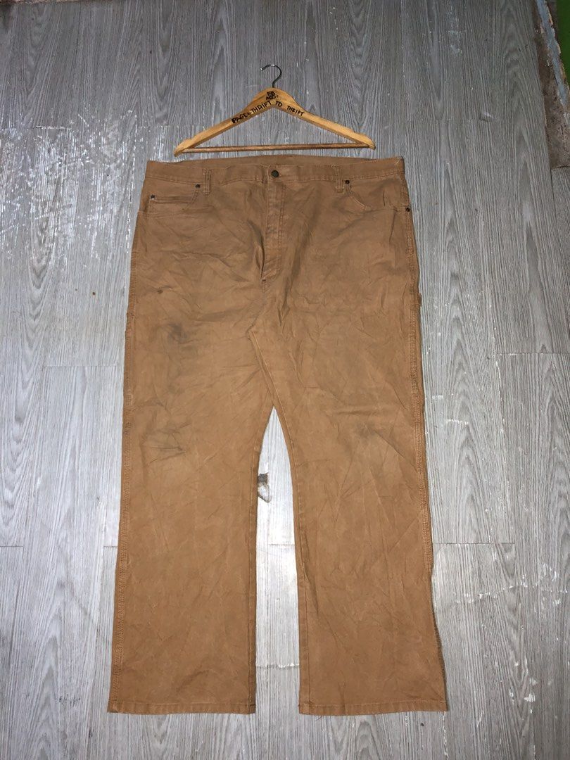 DICKIES CARPENTER PANTS BIG SIZE (Category: Jeans) located in Manila. Submitted by triptothrift7 (Listing ID 1461505610, Image 3). Description: pm me for fast transaction! DICKIES CARPENTER BIG SIZE for only 1500 size 44 on tag waistline 44 x 43 length hem 10 need wash only no major issue authentic legit excellent condition color rate 9/10 authentic legit mode of payment gcash or bank transfer location Biñan laguna.