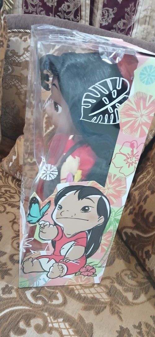 Disney Animators Collection Lilo Doll (Category: Plushies & Soft Toys) located in San Pablo. Submitted by stuffiescorner4 (Listing ID 1461398630, Image 2). Description: Disney Animators Collection Lilo doll. Comes in original packaging. Lilo is dressed in her signature red outfit and has her Stitch plush toy. Great for any Disney fan or collector. Perfect for display or play..