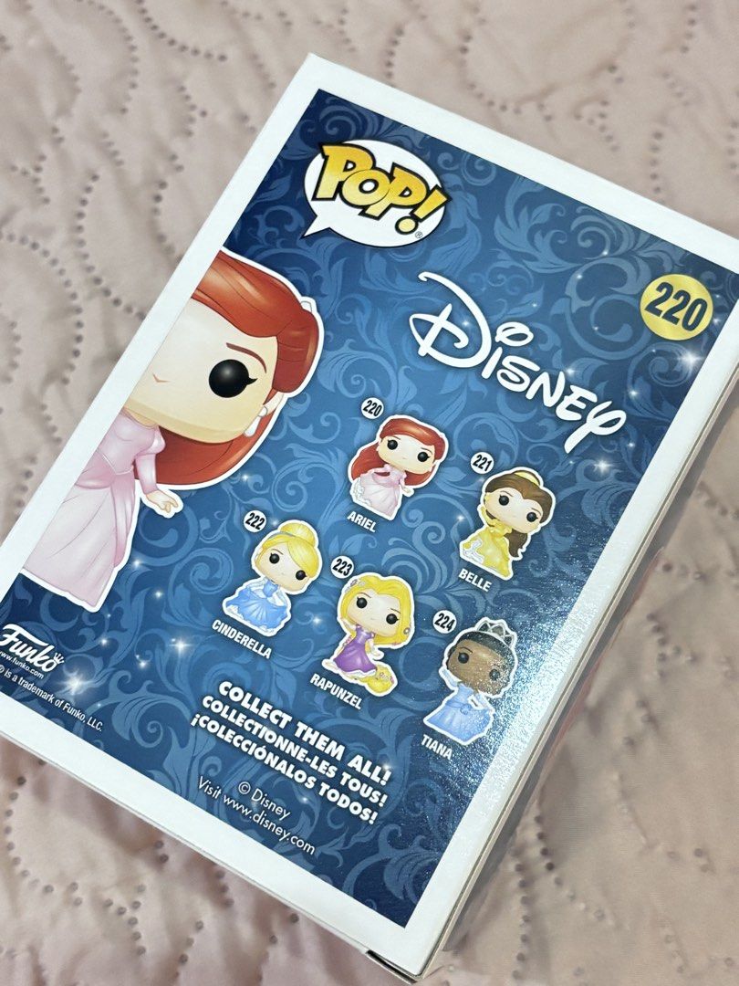 Disney Ariel Funko Pop 220 (Category: Designer & Blind Box Toys) located in Manila. Submitted by shk_20 (Listing ID 1461515491, Image 3). Description: MOP: GCASH SHIPPING: J&T.