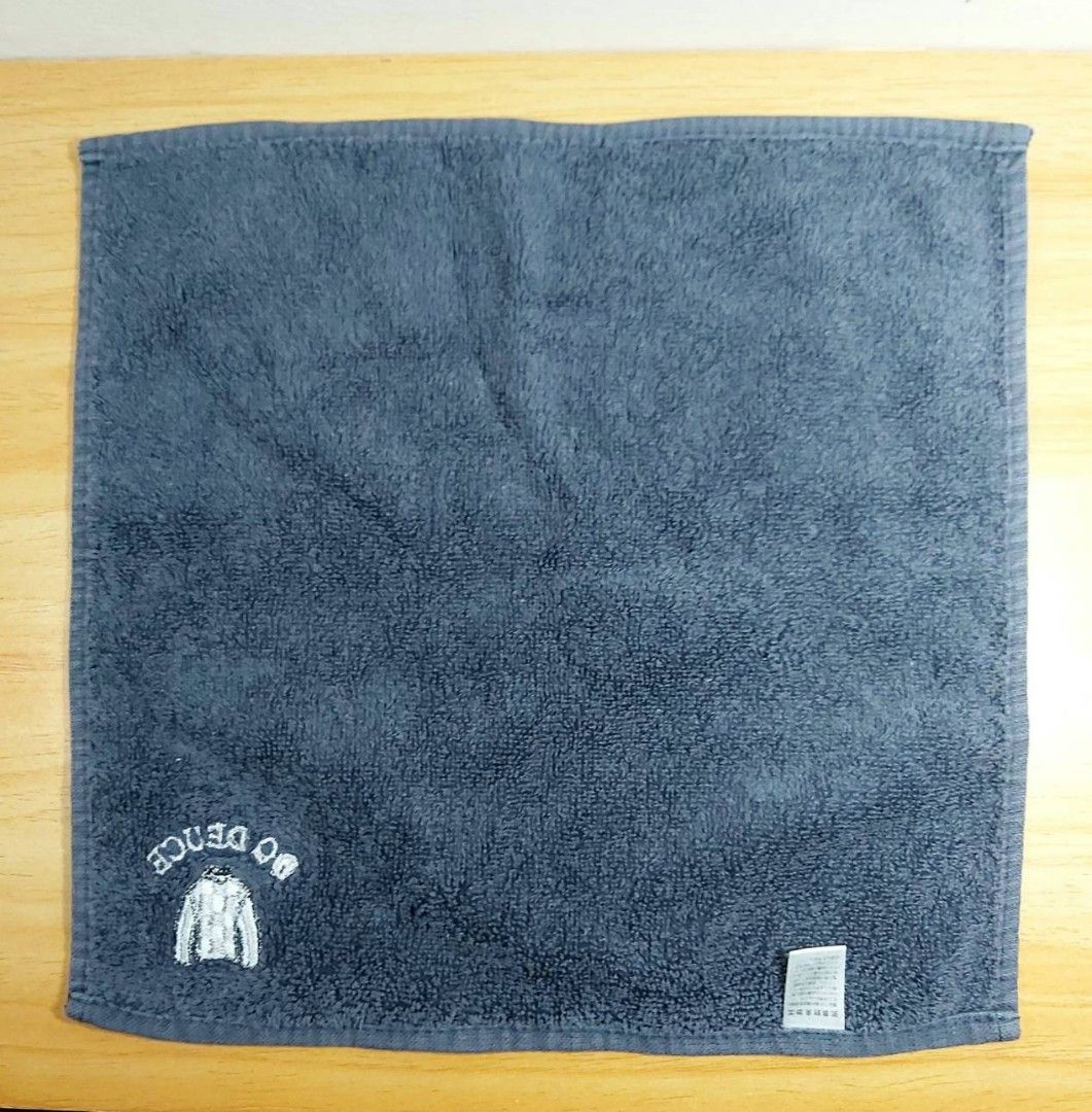 DO DEUCE (JRA) MINI TOWEL (Category: Other Stationery & Craft) located in Bulacan. Submitted by nansantiago (Listing ID 1461551030, Image 2). Description: DO DEUCE (JRA) MINI TOWEL 9.8x9.8" inches 🏷️ ₱50‼️ 📍 Location: Plaridel, Bulacan 💸 Mode of Payments: Gcash / BPI 📦 Pick-up / Ship 🚚 Couriers : Flash Express / SPX / Lalamove.