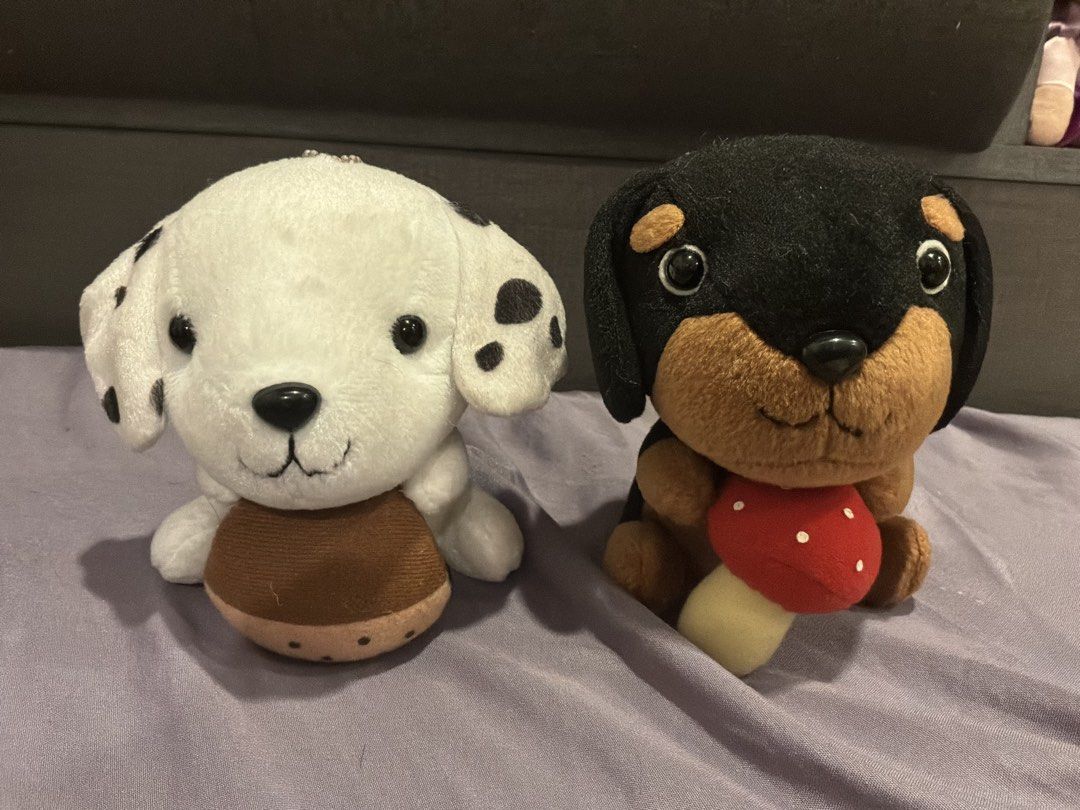 Dog Plush Pendant Bundle (Category: Plushies & Soft Toys) located in Marikina City. Submitted by glimmr.ph (Listing ID 1461356979, Image 1). Description: Take both for 180.