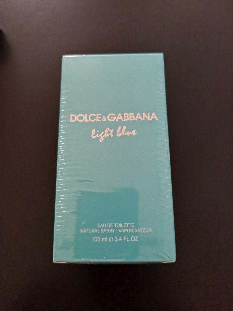 Dolce & Gabbana Light Blue (Category: Fragrance & Deodorants) located in Pasig City. Submitted by puregem.19f036 (Listing ID 1461414970, Image 1). Description: brand new never been use..