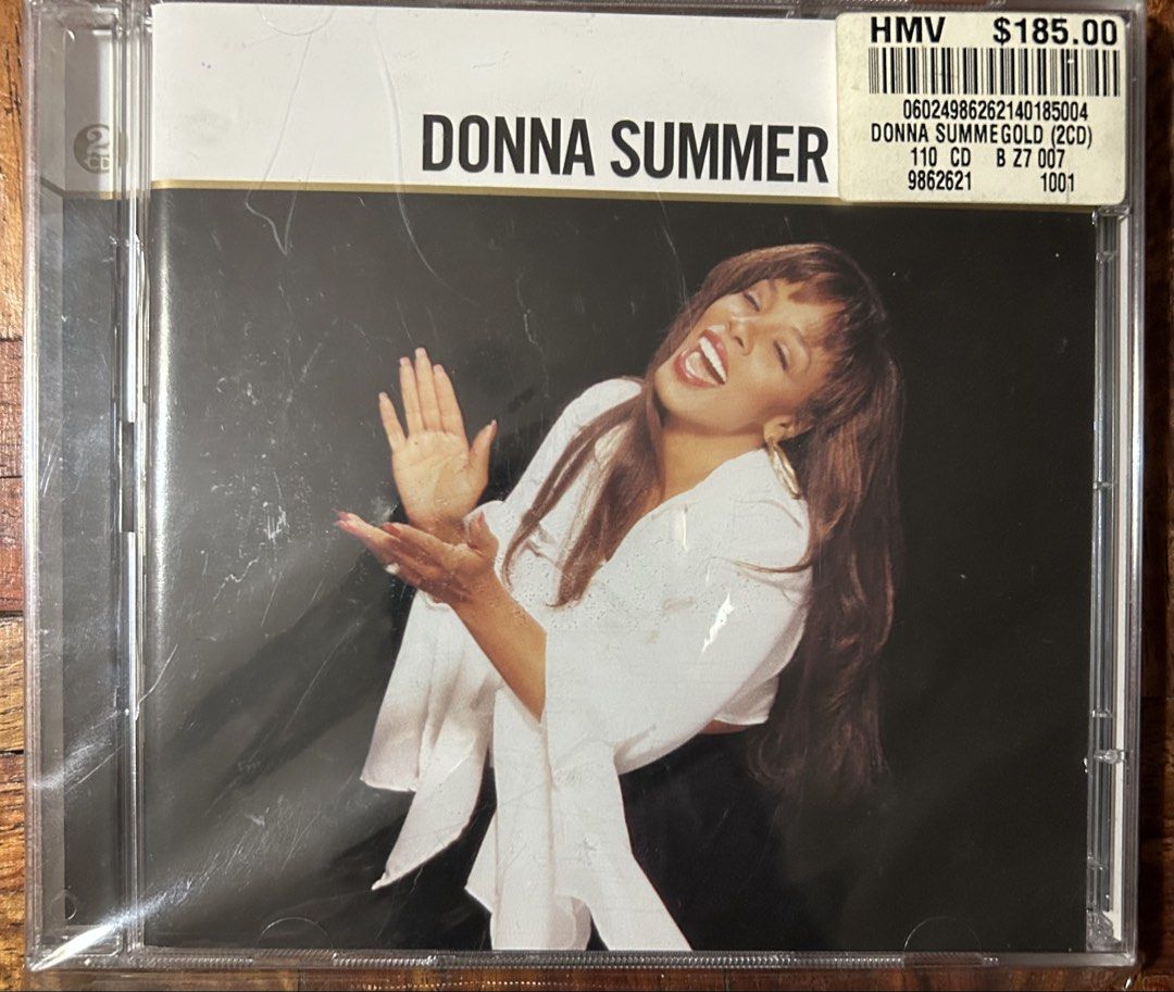 Donna Summer Gold 2CD Compilation (Category: CDs & DVDs) located in Caloocan City. Submitted by dillydadi67 (Listing ID 1461473662, Image 1). Description: - Donna Summer Gold 2CD compilation - Features hit songs: 'Last Dance', 'Hot Stuff', 'Bad Girls', 'On The Radio', 'Love to Love You Baby' - Essential collection for any Donna Summer fan - Includes track listings for both Disc One and Disc Two.