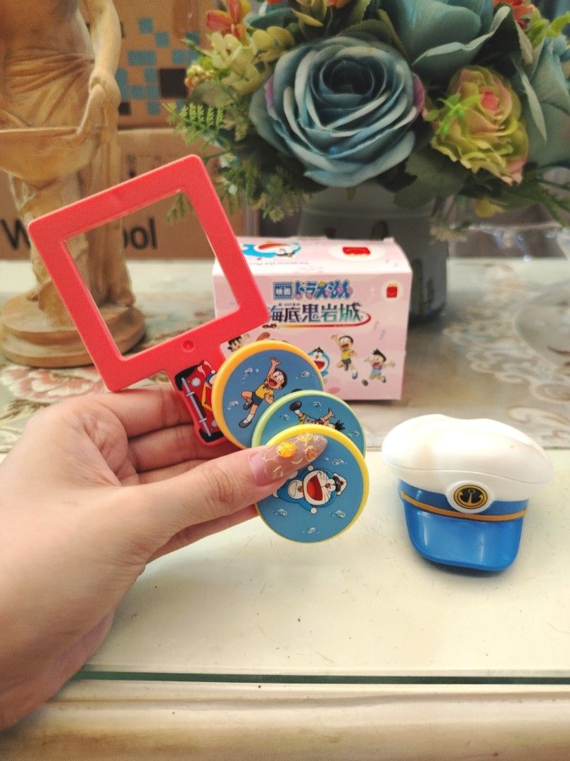 Doraemon × McDonald's Doraemon Disc Scooping Game Toy (Category: Character Goods) located in San Fernando. Submitted by jpmarketplace2023 (Listing ID 1461380330, Image 1). Description: 💚 All items are authentic from Japan. 💛 MOP: GCash (❌️ GCash Protect) 🩵 MOD: LBC only (❌️ S. Checkout, COD, COP) 💙 Meet-up: Vista Mall, San Fernando, Pampanga 💜 All items are on-hand. 🧡 First to pay gets the item first. ❤️ Breakable items are packed with care