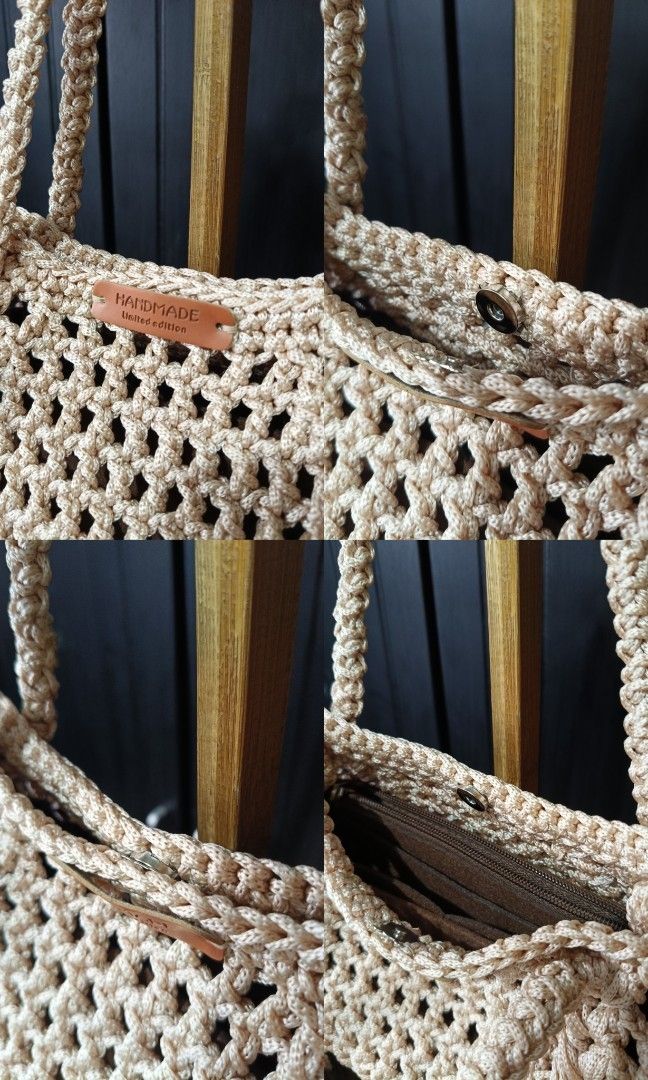 EALA Two-way Crochet Bag (Category: Shoulder Bags) located in Cavite. Submitted by j_creations18 (Listing ID 1461496058, Image 3). Description: ✨ Meet the Eala Two-Way Crochet Bag ✨ 🤎 Handcrafted with care, designed for effortless style, and made to carry your everyday essentials. A timeless piece you'll reach for again and again. 🧶 Available onhand in Rice White, Beige, Khaki & Coffee and for preorder forother colors. P1199 - with felt insert 