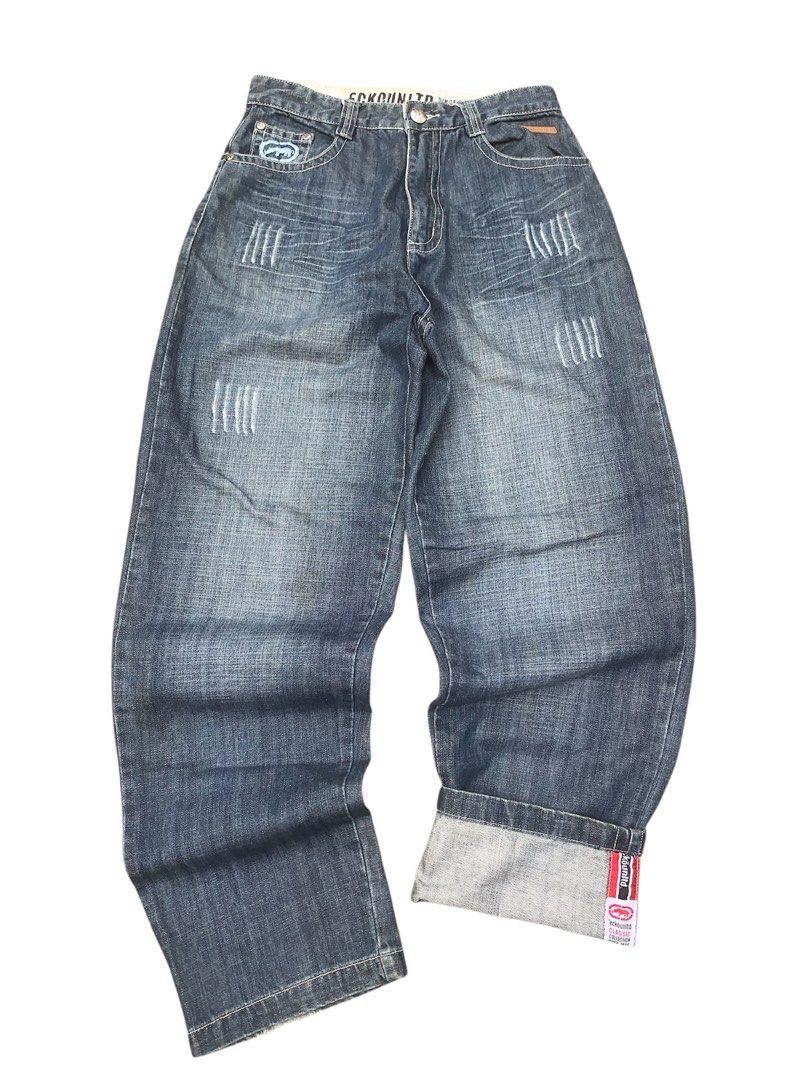 ECKO UNLTD (Category: Jeans) located in Aloran. Submitted by archives_wear (Listing ID 1461371329, Image 3). Description: WAIST 30 THIGH 14 LENGTH A44 LEG OPENING 8 PRICE 1500.