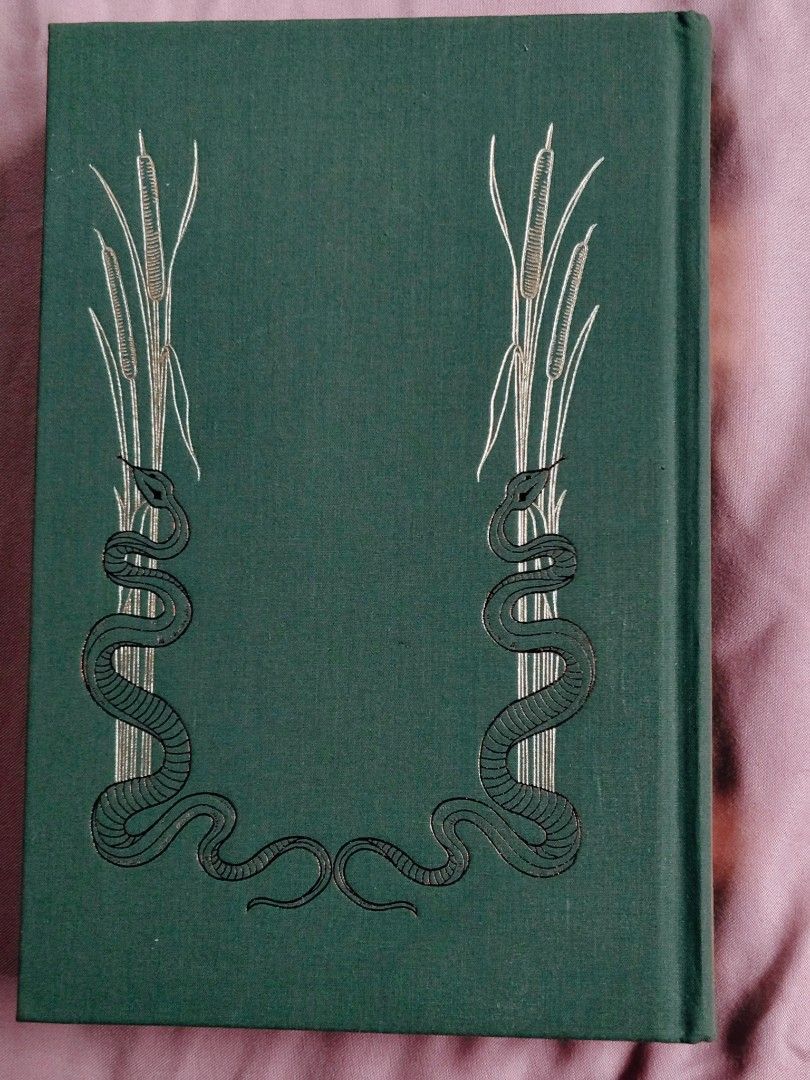 Empire of Shadows - Signed Special Edition (Category: Storybooks) located in Batangas. Submitted by eliza.reads.and.rehomes (Listing ID 1461343606, Image 3). Description: MOP: GCASH MOD: J&T EXPRESS ON HAND Signed -Green cloth mercerized cotton binding featuring an original design with gold and black foil stamping. -Rough-cut deckled page edges, a built-in gold ribbon bookmark, and custom patterned endpapers. - Includes Victorian-style black-and-