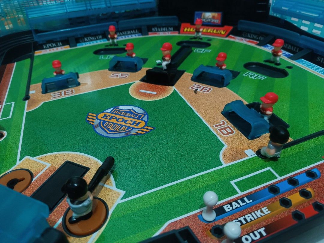 Epoch Super Control 3D Ace Baseball Game (Category: Action & Battle Toys) located in Manila. Submitted by mateochest99469 (Listing ID 1461459327, Image 2). Description: - Epoch Super Control 3D Ace Baseball Game - Fun tabletop baseball experience - Features speed gun and pitching control - Comes complete with players and accessories - Ideal for any baseball enthusiast.
