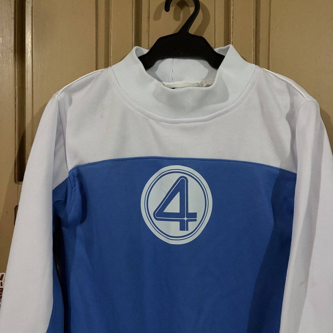 Fantastic Four 4 Sweatshirt Uniform (Category: Coats, Jackets and Outerwear) located in Apalit. Submitted by zjiules (Listing ID 1461551970, Image 2). Description: Fantastic 4 Uniform Sweater Dimes: 24x26 M-L Color rate: 10/10 No issue.