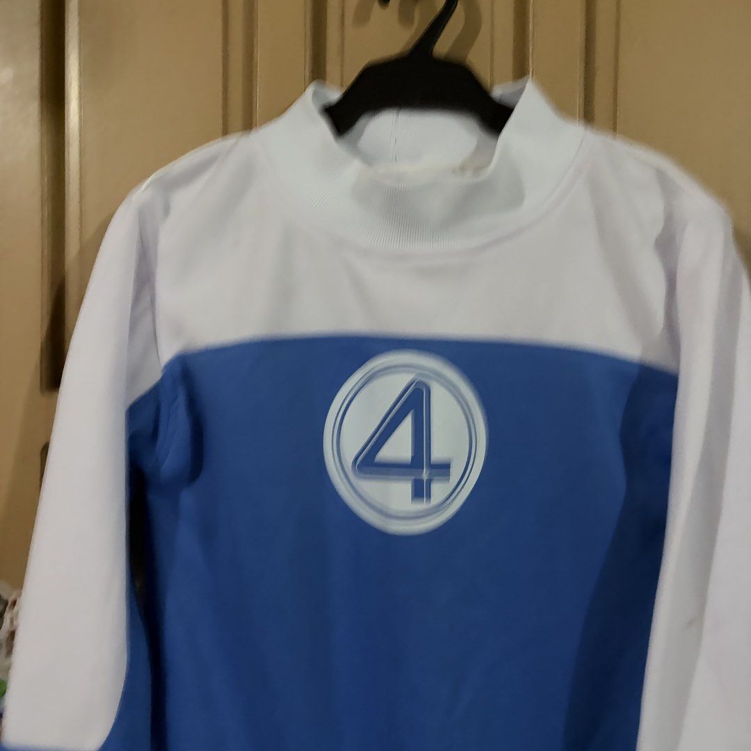 Fantastic Four 4 Sweatshirt Uniform (Category: Coats, Jackets and Outerwear) located in Apalit. Submitted by zjiules (Listing ID 1461551970, Image 3). Description: Fantastic 4 Uniform Sweater Dimes: 24x26 M-L Color rate: 10/10 No issue.