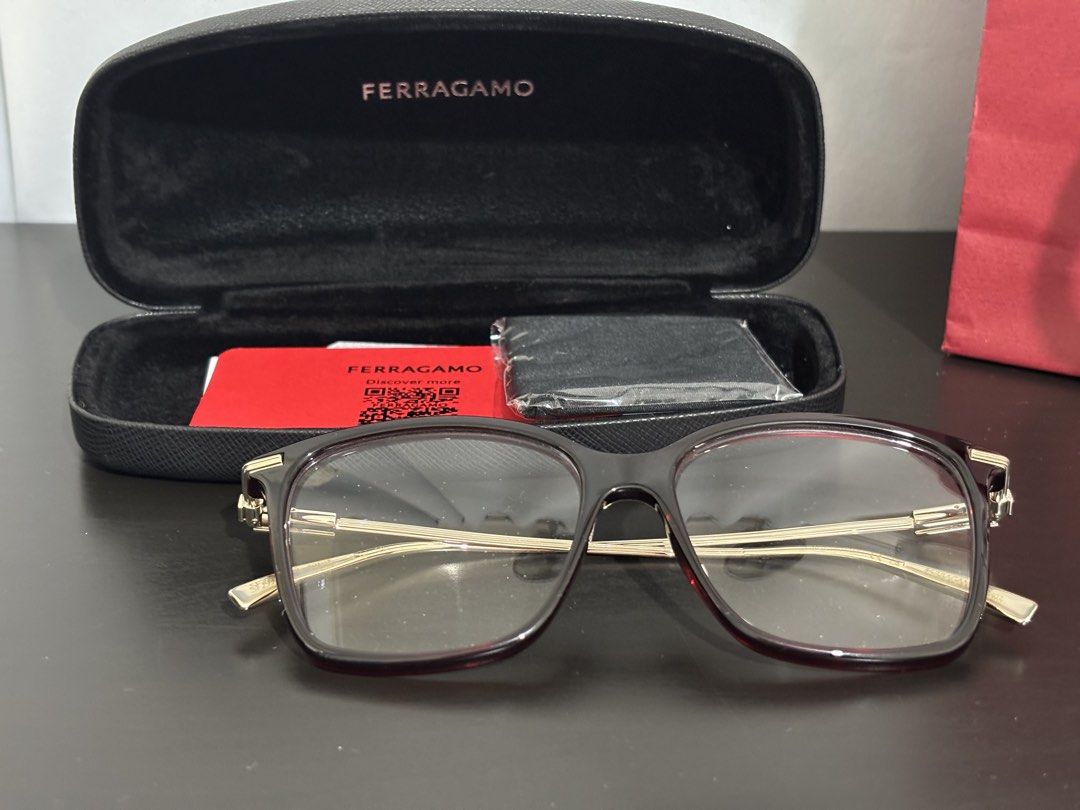 FERRAGAMO Eyeglasses for Women (Category: Sunglasses & Eyewear) located in Angeles City. Submitted by my_little_one_ph (Listing ID 1461431410, Image 3). Description: Ferragamo Eyeglasses for Women Brandnew and complete Authentic Slightly negotiable prince .