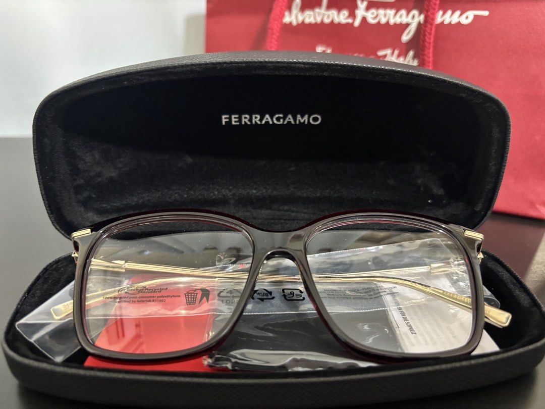 FERRAGAMO Eyeglasses for Women (Category: Sunglasses & Eyewear) located in Angeles City. Submitted by my_little_one_ph (Listing ID 1461431410, Image 2). Description: Ferragamo Eyeglasses for Women Brandnew and complete Authentic Slightly negotiable prince .