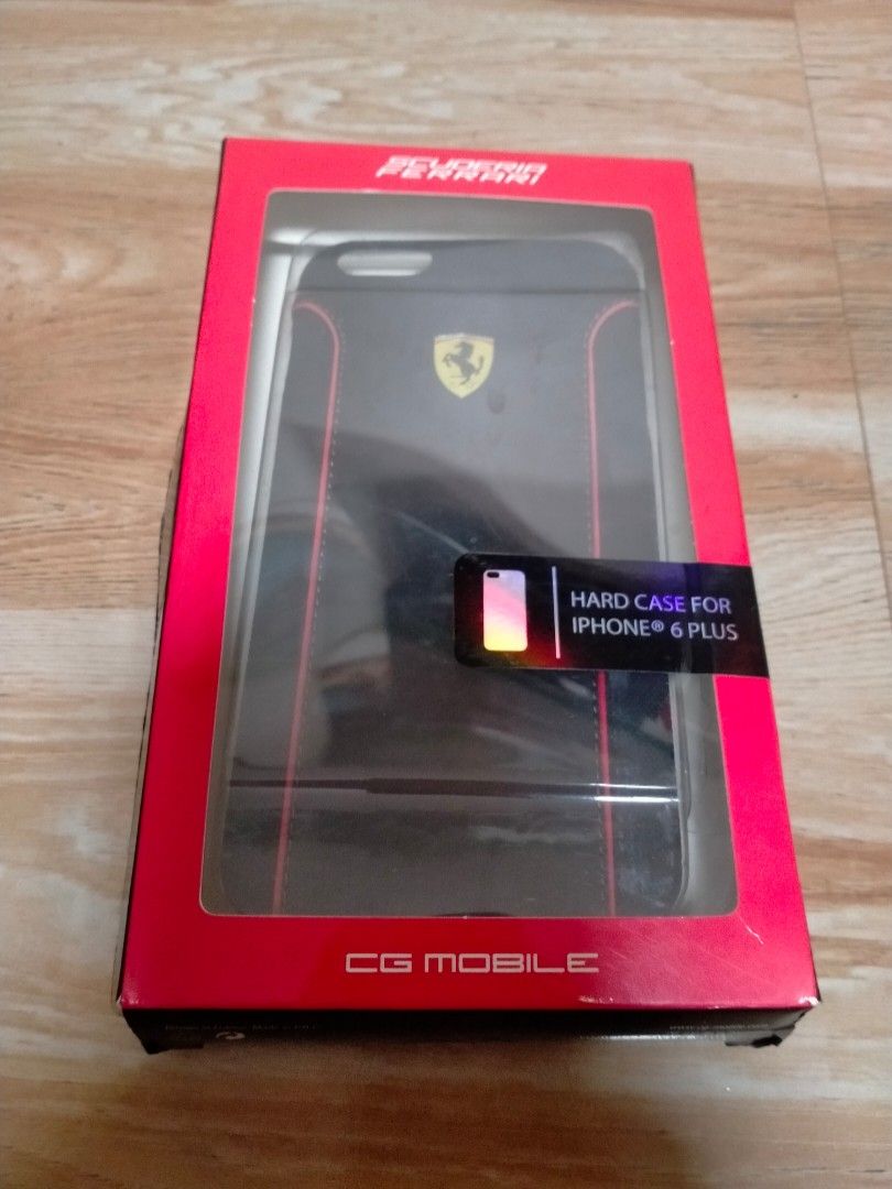 FERRARI APPLE IPHONE 6 PLUS HARD CASE (Category: Cases & Sleeves) located in Cabuyao City. Submitted by Bike_Clothing10 (Listing ID 1461359885, Image 2). Description: READ FIRST... FOR SALE: FERRARI APPLE IPHONE 6 PLUS HARD CASE Brandnew DS PRICE: 650 + SF (J&T) PICK UP OR SHIPPING ONLY LOC: Cabuyao Laguna -NO COD/COP- 📩PM FOR INQUIRIES...