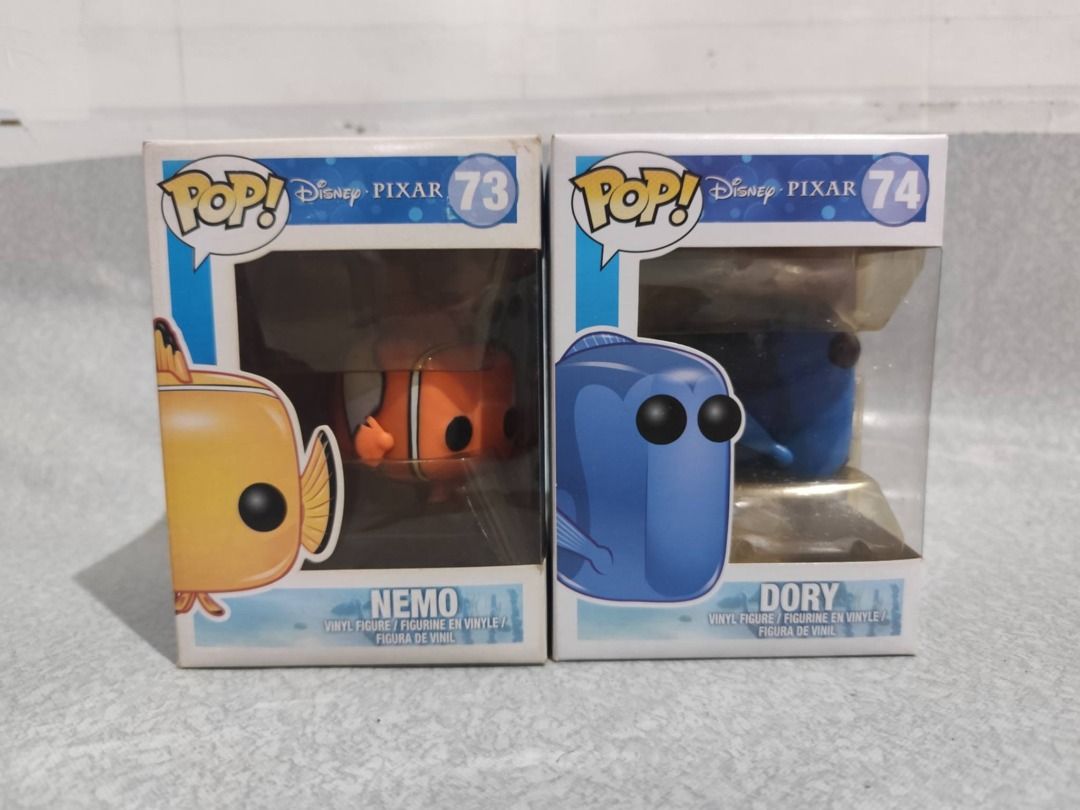FINDING NEMO SET (Category: Figurines & Statues) located in Quezon City. Submitted by foxstrat17 (Listing ID 1461486016, Image 1). Description: FS as set only Nemo 7.5/10 Dory 7.5/10 Location: Cubao, Quezon City MOP: Gcash/Maya/Maribank MOD: Lalamove/LBC/Meetup by schedule Add 10 pesos for used prot.