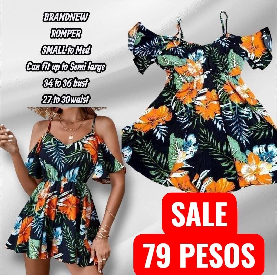 Floral romper (Category: Rompers) located in Valenzuela. Submitted by jhoieluck (Listing ID 1461475476, Image 1). Description: .