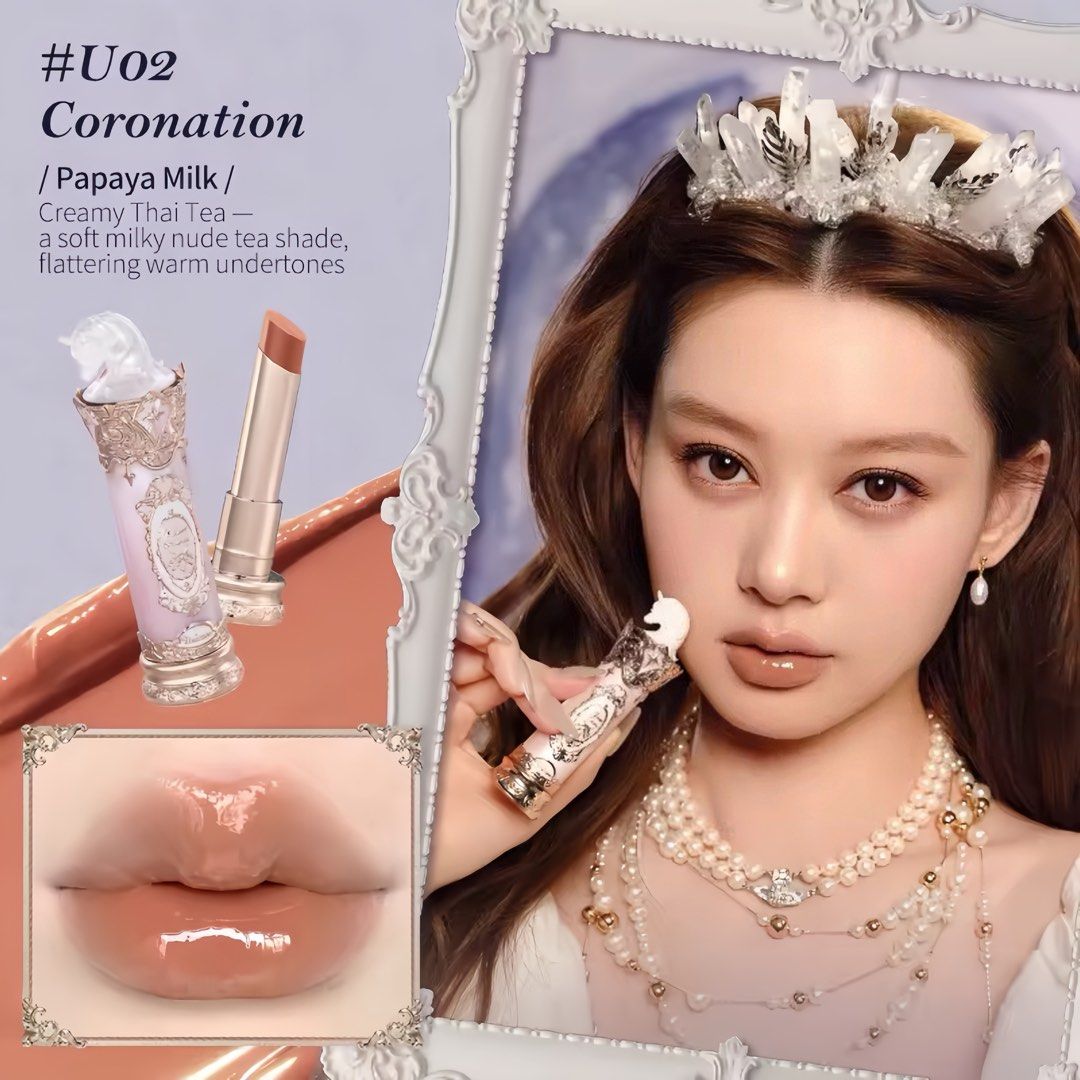 Flower Knows Knight Unicorn Lipstick (Category: Makeup) located in Quezon City. Submitted by beaxcoreene. (Listing ID 1461448654, Image 2). Description: Shade : #U02 Coronation MOD: Lalamove / JNT MOP: Gcash Location: Quezon City, North Caloocan - 100% authentic flower knows - brand new and sealed - never been used/swatched - price is fixed! - pm me for more details and pics.