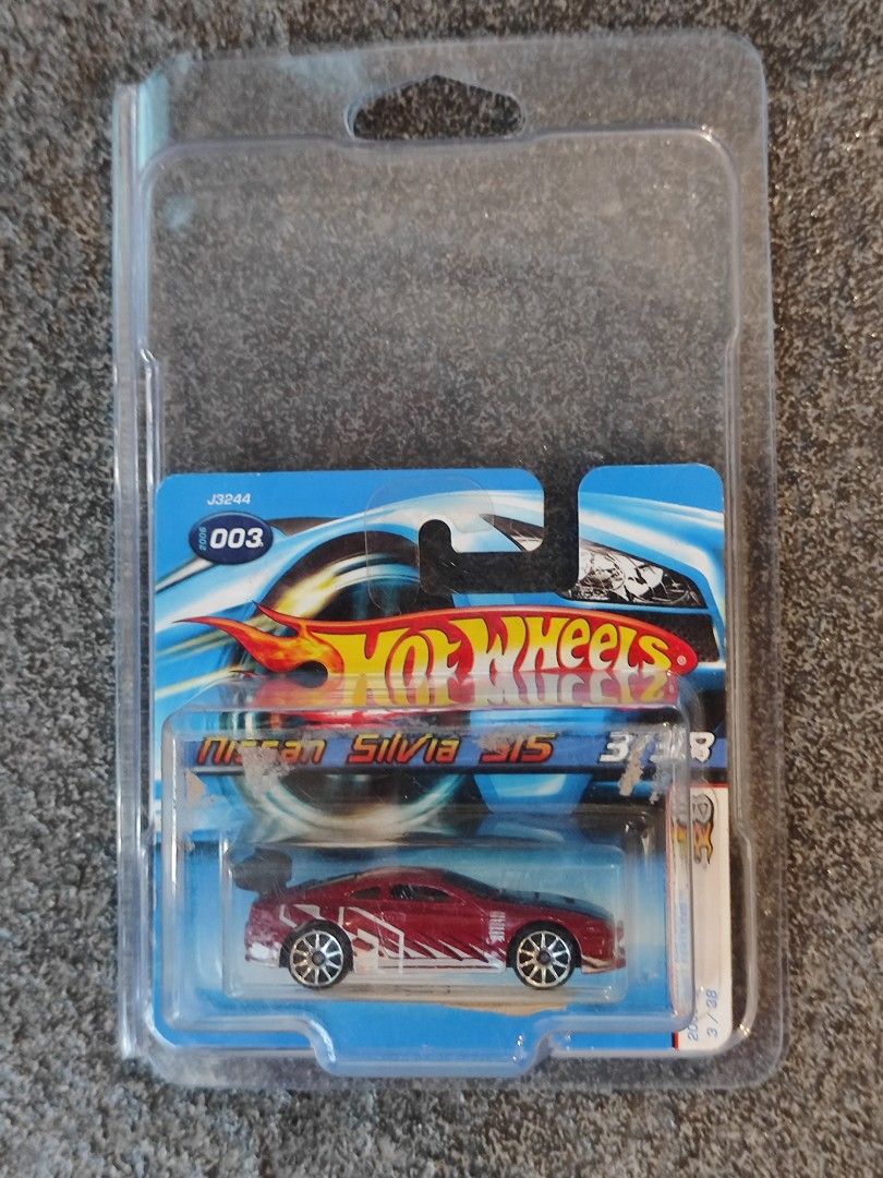 FOR SALE: Hot Wheels Classics & First Editions (Sealed) (Category: Vehicle & Diecast Models) located in Caloocan City. Submitted by aracanchar02154 (Listing ID 1461404765, Image 2). Description: FOR SALE: Hot Wheels Classics & First Editions (Sealed) ​Selling two well-kept Hot Wheels die-cast cars from my collection. Both are carded, sealed, and kept in great condition. ​🏎️ 2006 First Editions - Nissan Silvia S15 (FTE) ​Features "Faster Than Eve
