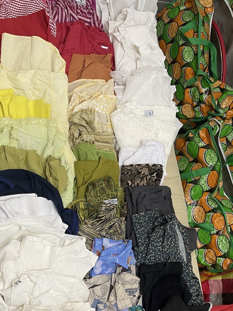 [FOR TAKE ALL] MIXED TOPS (70 PCS) (Category: Others Tops) located in Concepcion. Submitted by wowsinigangmix (Listing ID 1461450740, Image 3). Description: MIXED SLEVELESS, SHORT SLEEVE, AND LONG SLEEVE TOPS MULTIPLE COLORS MULTIPLE SIZES 24 SLEEVELESS TOPS 18 SHORT/MEDIUM SLEEVE TOPS 28 LONG SLEEVE TOPS 70 PCS TOTAL PRE-LOVED/USED PERSONAL CLOTHES BOUGHT FROM DIFFERENT STORES RFS: MIGRATING & DECLUTTERING.