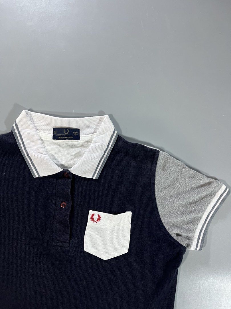 Fred perry polo shirt (Category: Announcements) located in Camalig. Submitted by danllagass (Listing ID 1461516695, Image 3). Description: Good as new Size small 19/25 dimes No issue Orig .