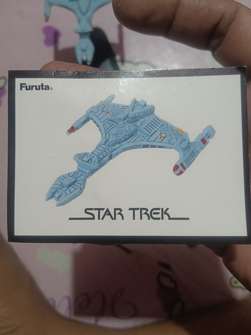Furuta star trek space ship (Category: Vehicle & Diecast Models) located in Pasig City. Submitted by rednaxela_rich (Listing ID 1461415635, Image 3). Description: 2003 ppc furuta star trek space ship -klingon attack cruiser.