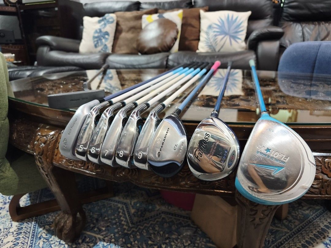 Golf Ladies Set (Category: Other Sports Equipment and Supplies) located in Paranaque City. Submitted by manilagolfmarket (Listing ID 1461504489, Image 1). Description: For Sale Ladies Set for only 10.7k pick up Bf Paranaque free shipping within MM..