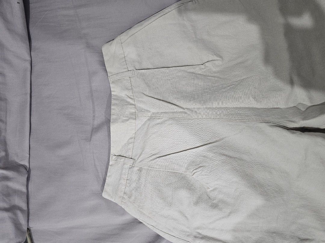 Gu Linen Tailored Pants (Category: Other Bottoms) located in Manaoag. Submitted by dressupdear (Listing ID 1461386484, Image 3). Description: GU Size: Small.