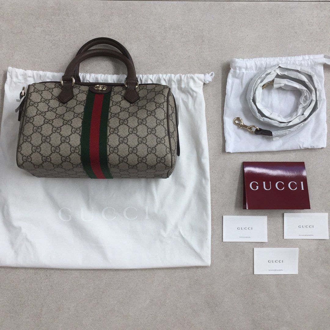 Gucci Ophidia GG Boston Bag (Category: Luxury Bags & Wallets) located in Muntinlupa City. Submitted by mrsalifestyle (Listing ID 1461543029, Image 1). Description: .