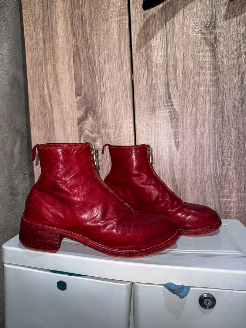 GUIDI PL1 HORSEHIDE LEATHER BOOT (Category: Boots) located in Manila. Submitted by streetgeek2 (Listing ID 1461521053, Image 2). Description: GUIDI PL1 SOFT HORSE LEATHER BOOT still in great condition you can see the creasing is still great fishscale vibram soles added fits a size 41 kinda snug No issues Used condition .
