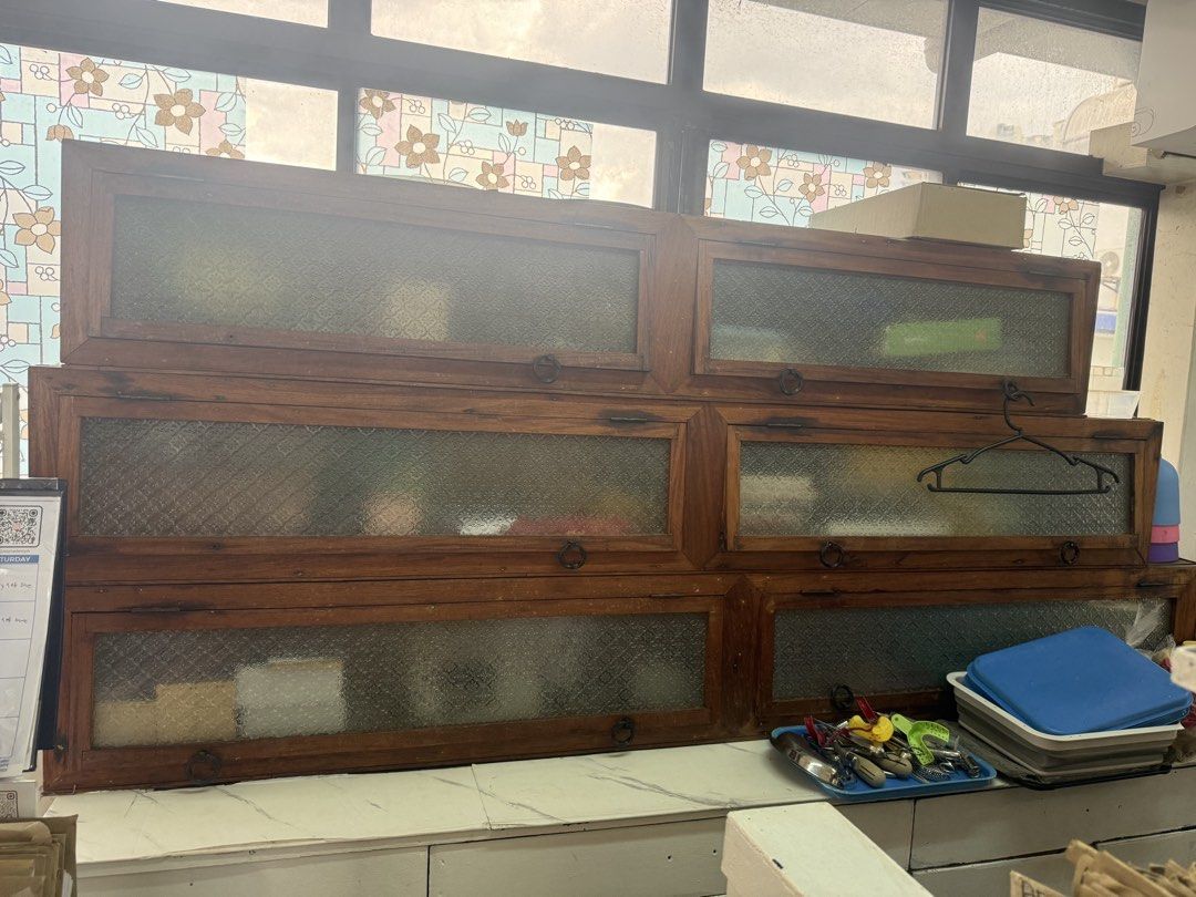 hanging cabinet (Category: Bathroom & Kitchen Fixtures) located in Manila. Submitted by paopao4422 (Listing ID 1461372169, Image 1). Description: hanging cabinet. selling as set.