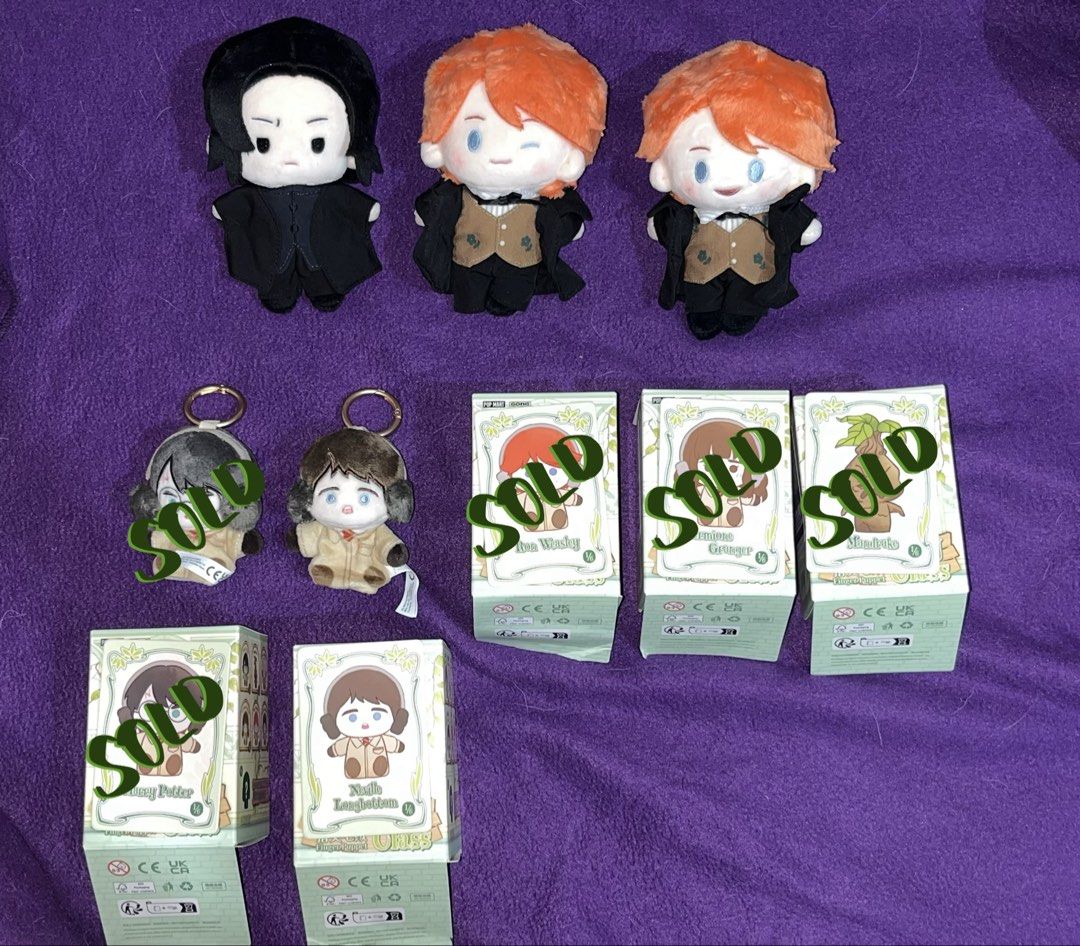 Harry Potter Series Pop Mart (Category: Designer & Blind Box Toys) located in Mandaluyong City. Submitted by lesti.viv (Listing ID 1461303897, Image 3). Description: Please see details for price and condition UFS WTS LFB Harry Potter Series from Pop Mart!! -mint condition -srp / below srp selling prices -ALL are fresh pull from PM Megamall RFS: I only wanted Draco hehe Loc: Mandaluyong MOP: Gcash/BPI/Gotyme MOD: Jnt or can do SDD SOLD: Mandrake, 