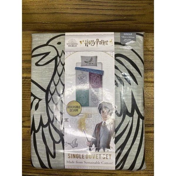 harry potter single duvet cover (Category: Bedding & Towels) located in Quezon City. Submitted by fashionifywardrobe8899 (Listing ID 1461329592, Image 2). Description: 4 pcs avail.