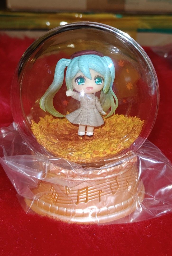 Hatsune Miku Scenery Dome Figure (Category: Figurines & Statues) located in Manila. Submitted by millennium_hobby_shop (Listing ID 1461441930, Image 2). Description: Hatsune Miku Scenery Dome Price : 499 pesos each. Condition: Brand New. Shipping from Malabon City. If you have any questions, you can send me a message..