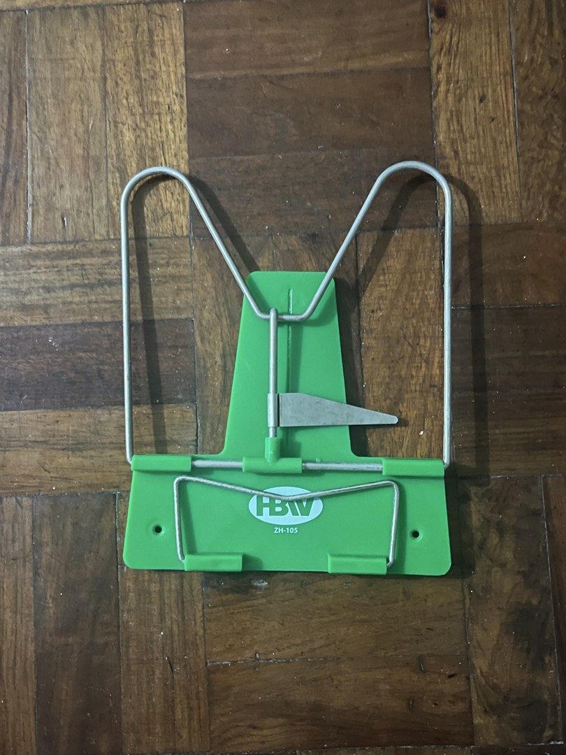 HBW Book stand (Category: Craft Supplies & Tools) located in Makati City. Submitted by nclv20 (Listing ID 1461549893, Image 1). Description: - HBW book stand - Vibrant Bright Green Color - very handy and can fit even in small bags - good to use when studying out.