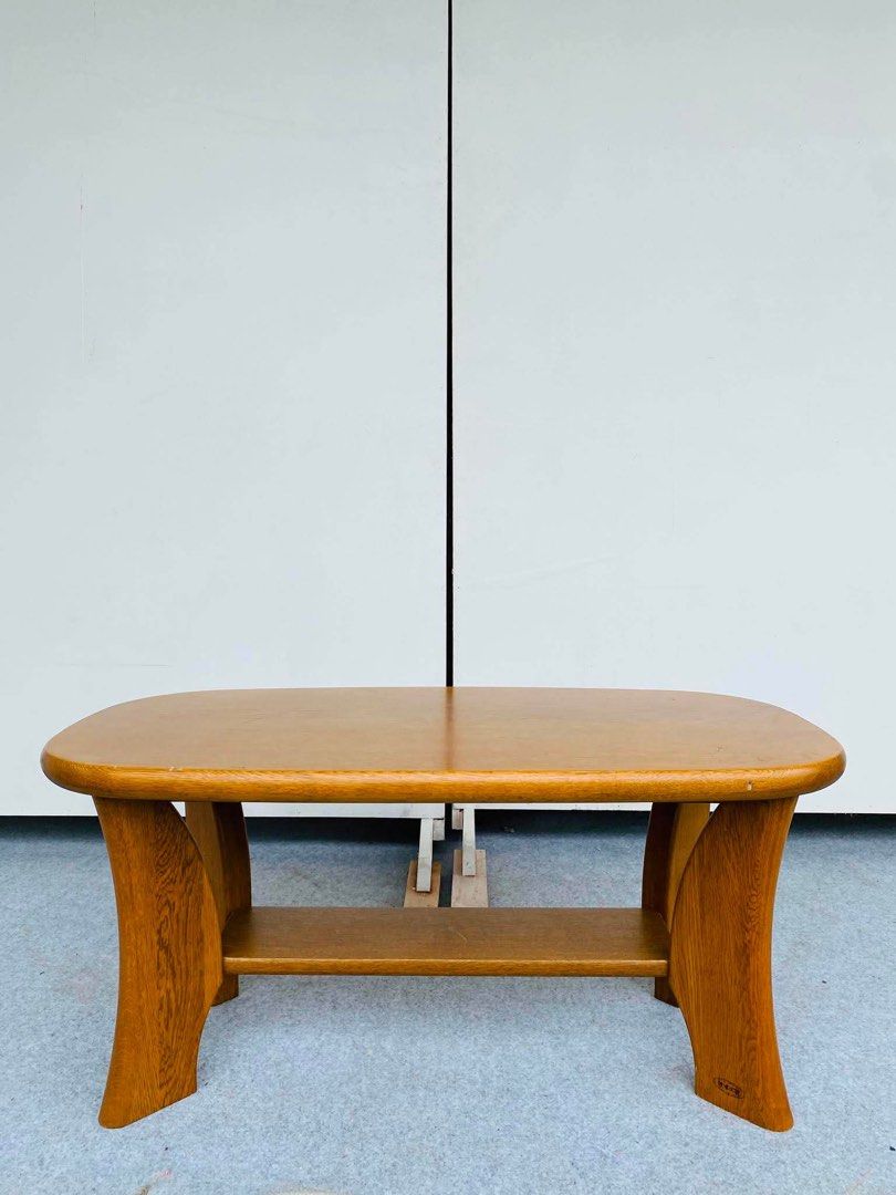 HEAVY SOLID OAKWOOD CENTER TABLE (Category: Tables & Sets) located in Manila. Submitted by jerichocal17856 (Listing ID 1461433355, Image 1). Description: “JAPAN SURPLUS” HEAVY SOLID OAKWOOD CENTER TABLE SIZE: 35L” x 18W” x 16H” inches (AS-IS ITEM) IN GOOD CONDITION.