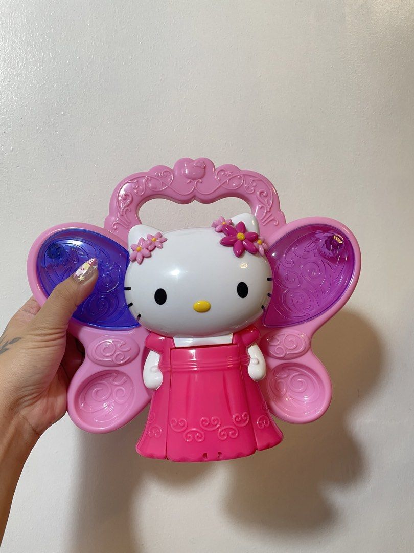Hello Kitty Crystal Creation Kit Butterfly Shape (Category: Craft Supplies & Tools) located in Iba. Submitted by wealtheallymari99 (Listing ID 1461525334, Image 1). Description: - Fun Kitty crystal creation kit - Comes with a butterfly-shaped tray - Includes a Kitty figure - Decorate with included rhinestones and tools - Ideal for kids who love crafts and Kitty.