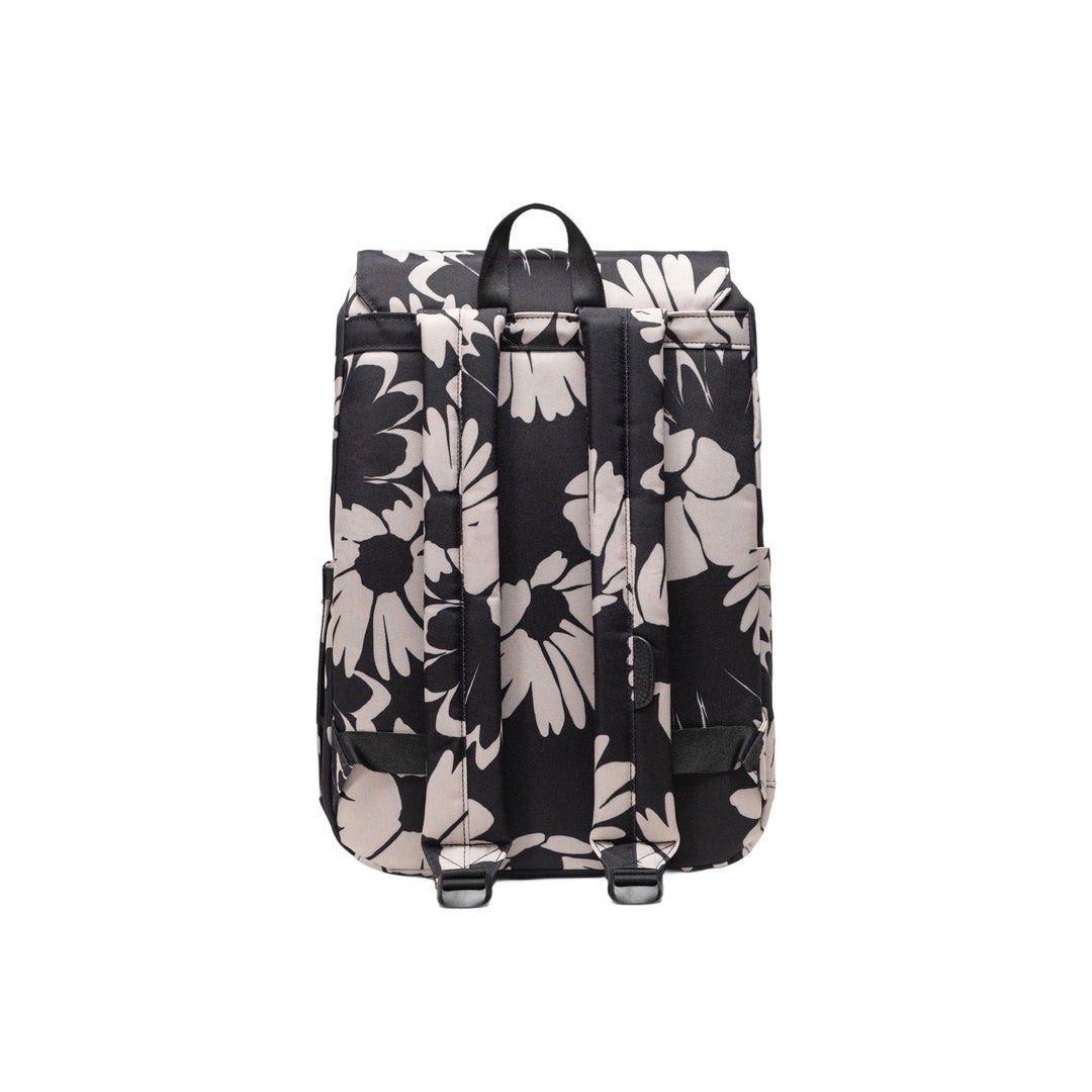 Herschel Retreat Small Backpack (Category: Backpacks) located in Cebu City. Submitted by jazziejazz (Listing ID 1461448175, Image 3). Description: -Color: Graphic Daisy -Volume: 17L -Dimensions: 15.25” (H) × 11” (W) X 5.5” (D) -600D Fabric made from 100% recycled post consumer water bottles -Tonal stripe Liner made from 100% recycled post consumer water bottles -Padded and fleece lined floating sleeve fits a 15in/16in laptop -easy U pull Drawcord